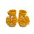 Sapatinho Confort Boneca Laço - cor Amarelo- Tamanho 16 - calça de 2 a 4 meses aproximadamente - Imagem 1