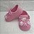 Sapatinho Confort Boneca Florzinhas - cor Rosa Candy - Tamanho 17 - calça de 2 a 4 meses aproximadamente - Imagem 4