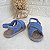 Sandália Confort Cruzada - Azul - Tamanho 17 - calça de 2 a 4 meses aproximadamente - Imagem 3