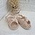 Sandália Confort Nozinho - cor Areia - Tamanho 19 - calça de 8 a 10 meses aproximadamente - Imagem 1