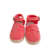 Sapatinho Boneca Vazado - cor Rosa Carne - Tamanho 19 - calça de 8 a 10 meses aproximadamente - Imagem 1