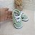 Tênis Confort - Cor Verde Candy - Tamanho 18 - calça de 6 a 8 meses aproximadamente - Imagem 6
