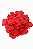 Pétalas de Rosas Artificiais Vermelhas- 100 Unidades - Imagem 1