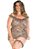 Camisola Sensual Plus Size Oncinha Chick - Imagem 1