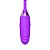 Vibrador Pulsador Formato Rosa Roxo com Estimulador de Ponto-G - Imagem 5