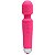 Vibrador Varinha Mágica Womanizer Pink Recarregável - 20 Velocidades - Imagem 1