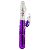 Vibrador Rotativo Sobe e Desce Recarregável Borboleta Purple - 36 Velocidades - Imagem 1