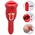 Vibrador Formato Boca Vibratória Duplo Motor Recarregável - Imagem 2