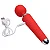 Vibrador Varinha Mágica Good Vibes Vermelha Recarregável - 12 Velocidades - Imagem 4