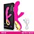 Vibrador Ponto-G e Clitóris Angel Pink Recarregável - 10 Velocidades - Imagem 4