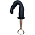 Estimulador de Próstata Butt Plug V com Alça de Metal - Imagem 4