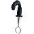 Estimulador de Próstata Butt Plug V com Alça de Metal - Imagem 1