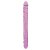 Pênis Duplo Dildo Double Ended Youvibe Roxo - 33,5 x 3,2cm - Imagem 3