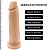 Pênis de Silicone Realístico Maicon - 18,5 x 4,2cm - Imagem 2