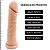Pênis de Silicone Realístico Érico - 18,5 x 4,2cm - Imagem 2