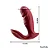 Vibrador por Aplicativo Red Cock Mini com Estimulador - Imagem 2