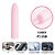 Vibrador Bullet Aveludado Soft Funny Toy Pink - 10 Velocidades - Imagem 3