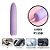 Vibrador Bullet Aveludado Soft Funny Toy Purple - 10 Velocidades - Imagem 3