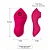 Vibrador por Aplicativo para Calcinha com Pulsação - 9 Velocidades - Imagem 3