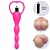 Plug Anal Beads Aveludado com Vibração Pink - Imagem 4