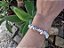 Pulseira Howlita cascalho - Pedra da Paz - Imagem 2
