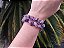 Pulseira cascalho de AMETISTA - Intuição e Conexão - Imagem 1