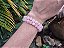 Pulseira  de QUARTZO ROSA bolinha 8mm - Amor, Relacionamento, Perdão, Amor próprio - Imagem 1