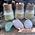 Kit mini Velas Aromáticas Energéticas AMOR E HARMONIA, BEM E ESTAR E SAÚDE E ABUNDÂNCIA E PROSPERIDADE com Pedras - Imagem 2