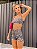 CONJUNTO SHORTS E TOP ANA PAETE PRATA - Imagem 1