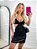 Vestido Ana paetê  Preto - Imagem 1