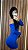 VESTIDO CIGANINHA AZUL - Imagem 4