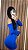 VESTIDO CIGANINHA AZUL - Imagem 5