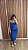 VESTIDO LETICIA MIDI AZUL - Imagem 1