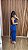 VESTIDO LETICIA MIDI AZUL - Imagem 6