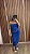 VESTIDO LETICIA MIDI AZUL - Imagem 3