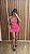 VESTIDO AGATA CURTO ROSA - Imagem 3
