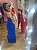 VESTIDO SLIM LONGO AZUL - Imagem 4