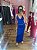 VESTIDO SLIM LONGO AZUL - Imagem 1
