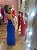 VESTIDO SLIM LONGO AZUL - Imagem 3