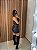 Vestido Corselet couro Preto - Imagem 2