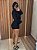 Conjunto Comfy preto - Shorts de moletom + Jaqueta moletom - Imagem 2