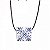 Colar Difusor Pessoal - Azulejo - Barro Blue - Imagem 1
