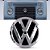 Emblema Porta Malas Grade Painel Kombi 1991 Até 1997 Cromado - Imagem 1