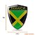 Adesivo Resinado Países Universal Emblema Cromado Jamaica - Imagem 2