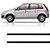 Par Borracha Friso De Teto Ford Fiesta Hatch 2008 Até 2012 - Imagem 1