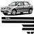 Friso Lateral Personalizado Preto Volkswagen Gol G3 G4 1999 Até 2014 4 Peças - Imagem 1