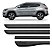 Friso Lateral Personalização Jeep Compass Baixo Relevo 2016 Até 2022 - Imagem 1