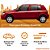 Friso Lateral Borrachão Renault Clio 4 Portas 2000 Até 2016 - Emblema Clio - Imagem 7