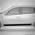 Jogo Friso Lateral Borrachão Renault Sandero 2008 Até 2014 - Imagem 5