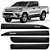 Friso Lateral Borrachão Toyota Hilux 2016 Até 2020 Com Nome - Modelo Original - Imagem 1